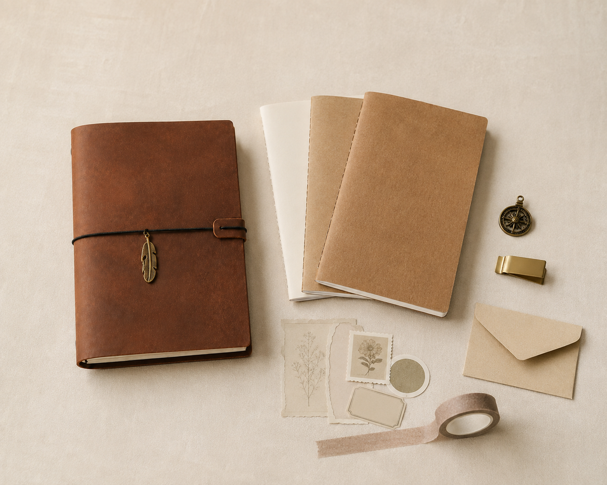 Personalized Leather Writing Journal