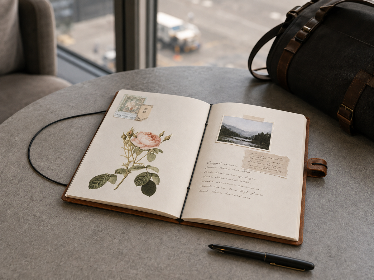 Personalized Leather Writing Journal