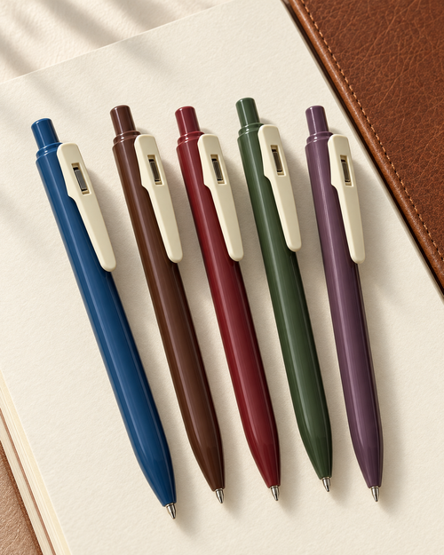 Morrow vintage color gel pen set